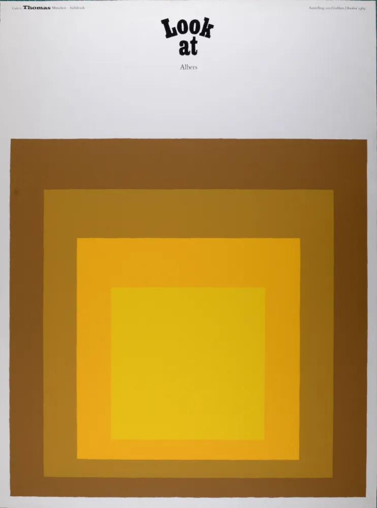 Zeefdruk Albers - (After) Look at Albers, 1969