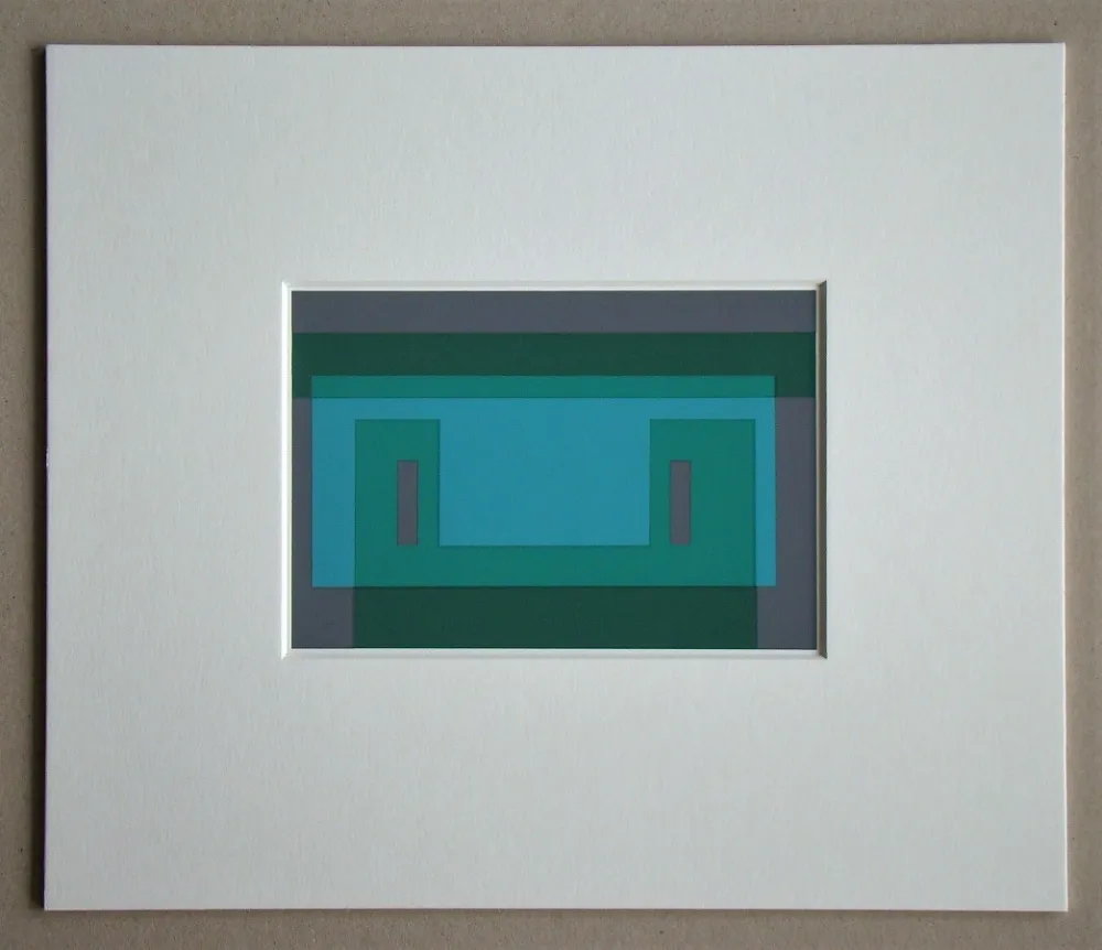Zeefdruk Albers - Chalk Green Façade