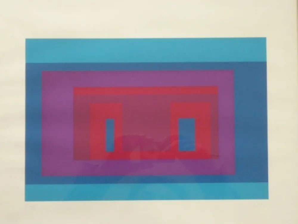 Zeefdruk Albers - Composition