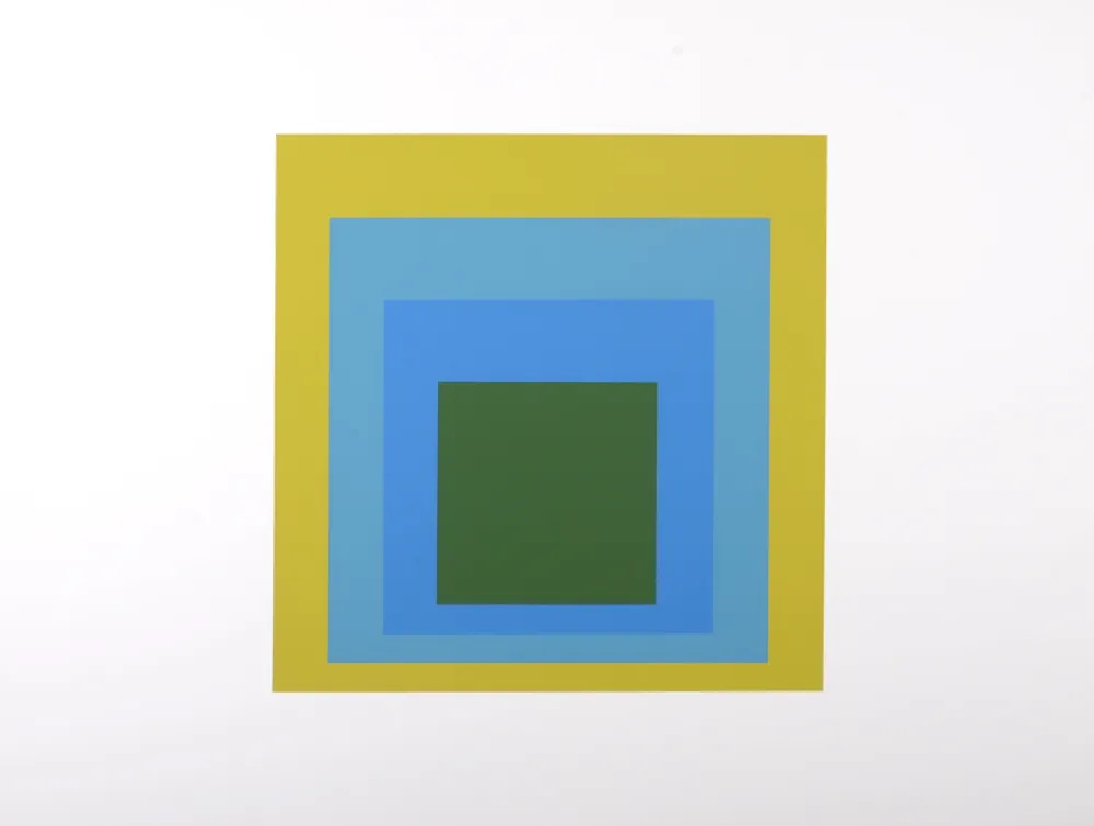 Zeefdruk Albers - Formulation Articulation #C, 1972