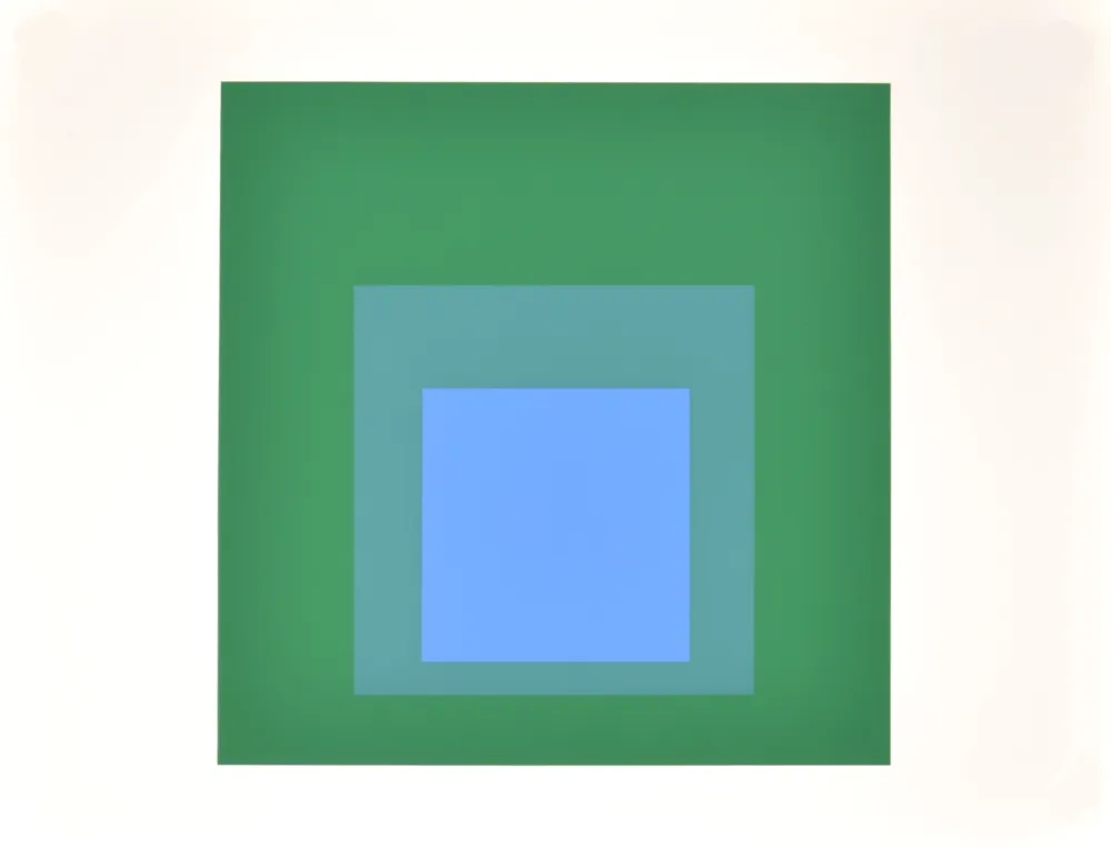 Zeefdruk Albers - Formulation Articulation #I (Grand format), 1972