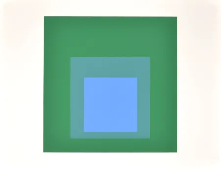 Zeefdruk Albers - Formulation Articulation #I (Grand format), 1972