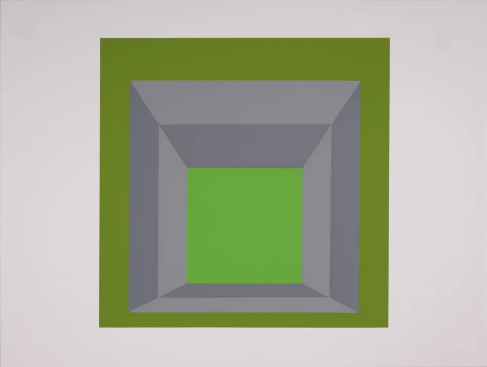 Zeefdruk Albers - Formulation Articulation II (A), 1972