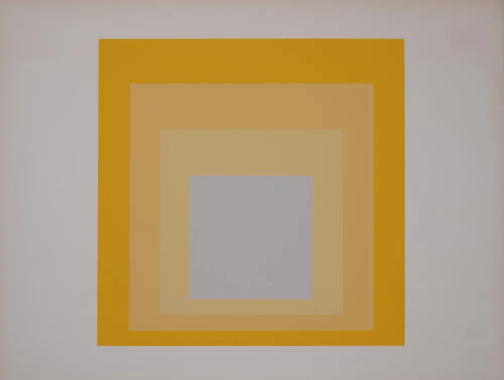 Zeefdruk Albers - Formulation Articulation II (D), 1972