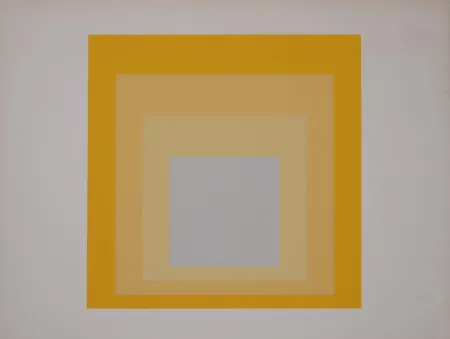 Zeefdruk Albers - Formulation Articulation II (D), 1972