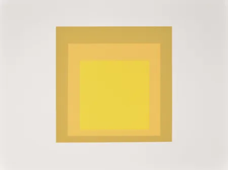 Zeefdruk Albers - Formulation Articulation #J (Grand format), 1972