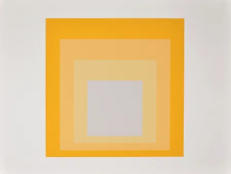 Zeefdruk Albers - Formulation Articulation #K (Grand format), 1972