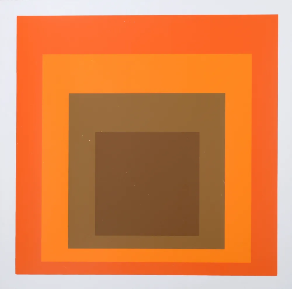 Zeefdruk Albers - Homage to the Square #1