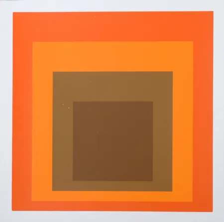 Zeefdruk Albers - Homage to the Square #1