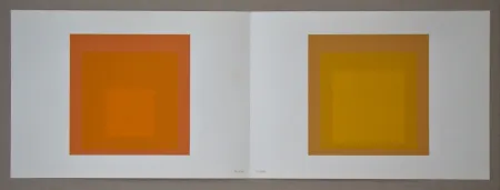 Zeefdruk Albers - Homage to the Square