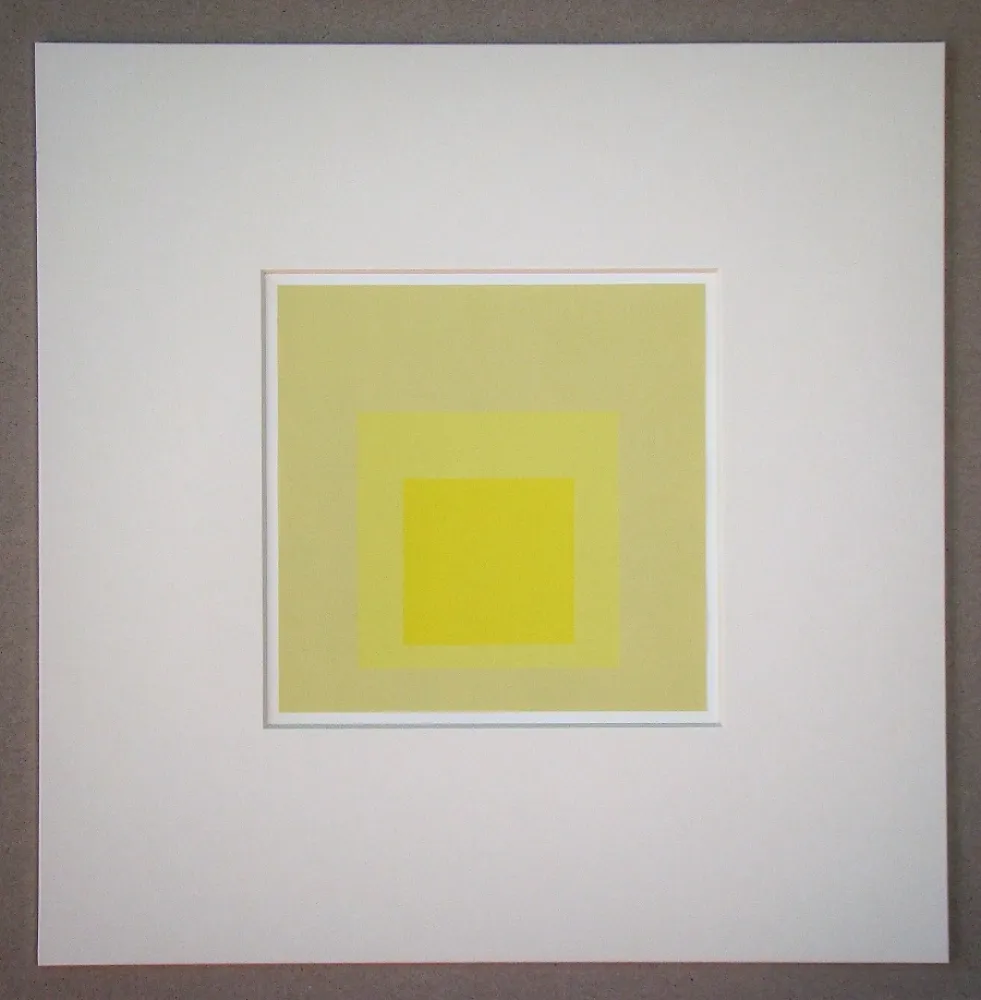 Zeefdruk Albers - Homage to the Square