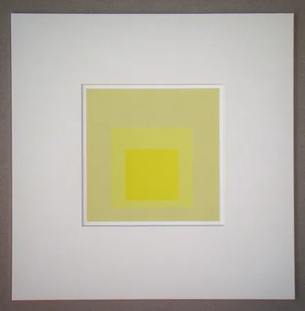Zeefdruk Albers - Homage to the Square
