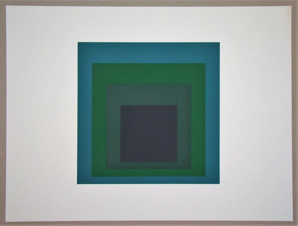 Zeefdruk Albers - Homage to the Square
