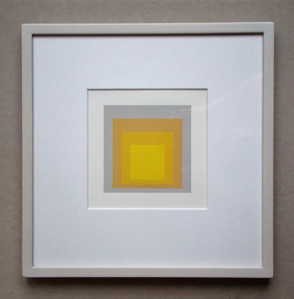 Zeefdruk Albers - Homage to the Square