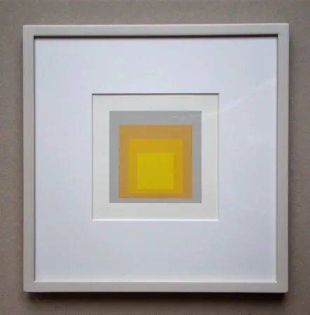 Zeefdruk Albers - Homage to the Square