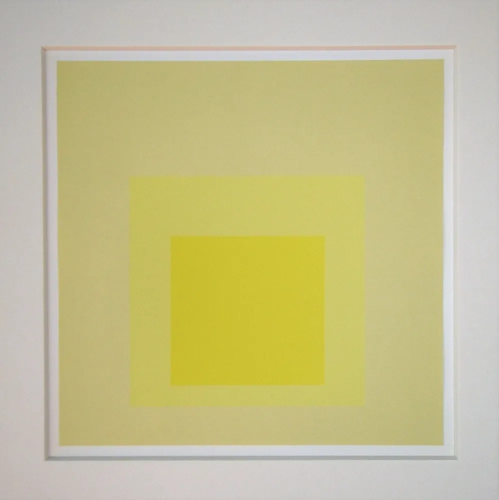 Zeefdruk Albers - Homage to the Square 