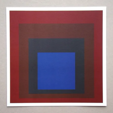 Zeefdruk Albers - Homage to the Square