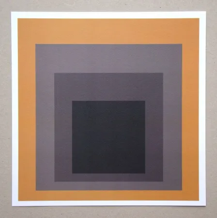 Zeefdruk Albers - Homage to the Square
