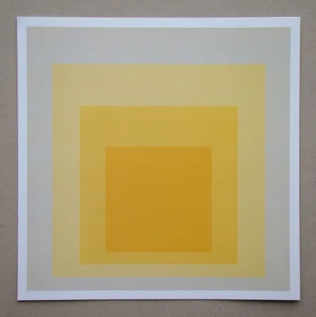 Zeefdruk Albers - Homage to the Square