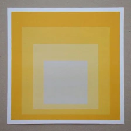 Zeefdruk Albers - Homage to the Square