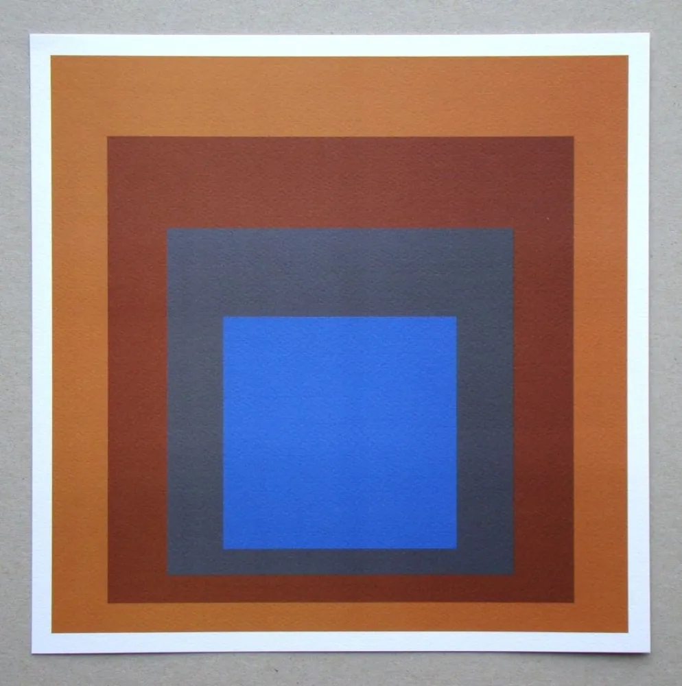 Zeefdruk Albers - Homage to the Square