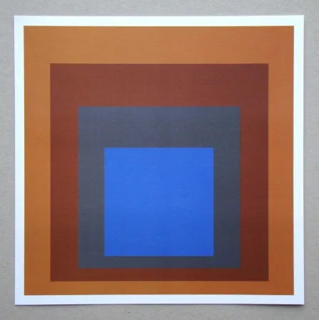 Zeefdruk Albers - Homage to the Square