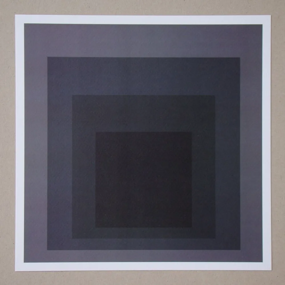 Zeefdruk Albers - Homage to the Square