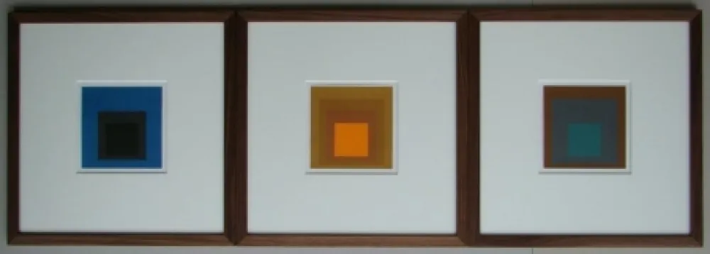 Zeefdruk Albers - Homage to the Square