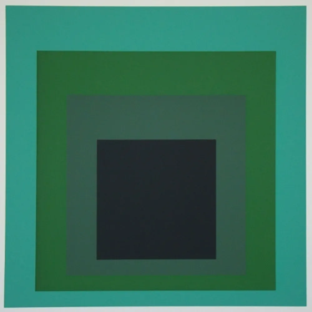 Zeefdruk Albers - Homage to the Square