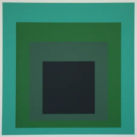 Zeefdruk Albers - Homage to the Square