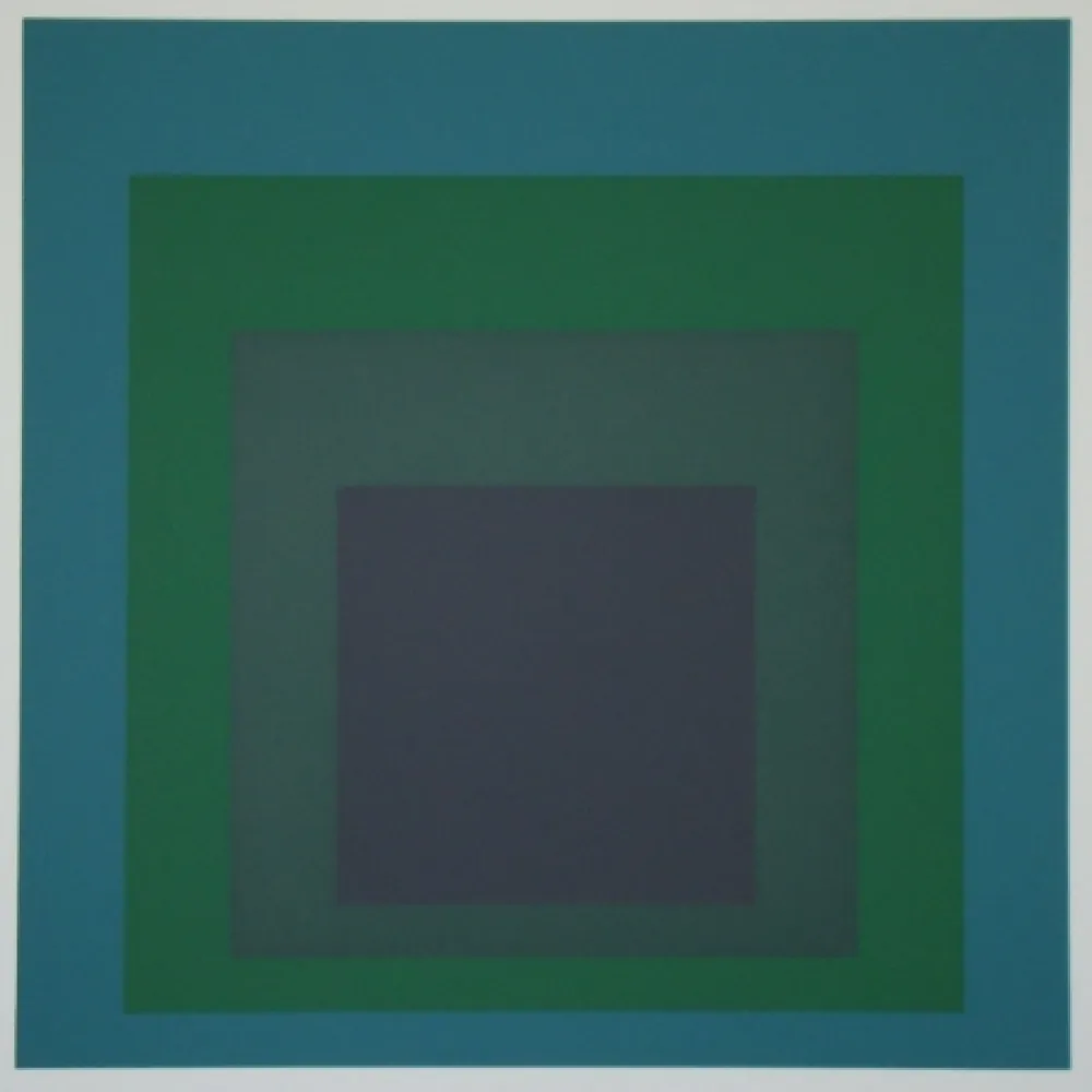 Zeefdruk Albers - Homage to the Square
