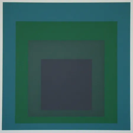 Zeefdruk Albers - Homage to the Square