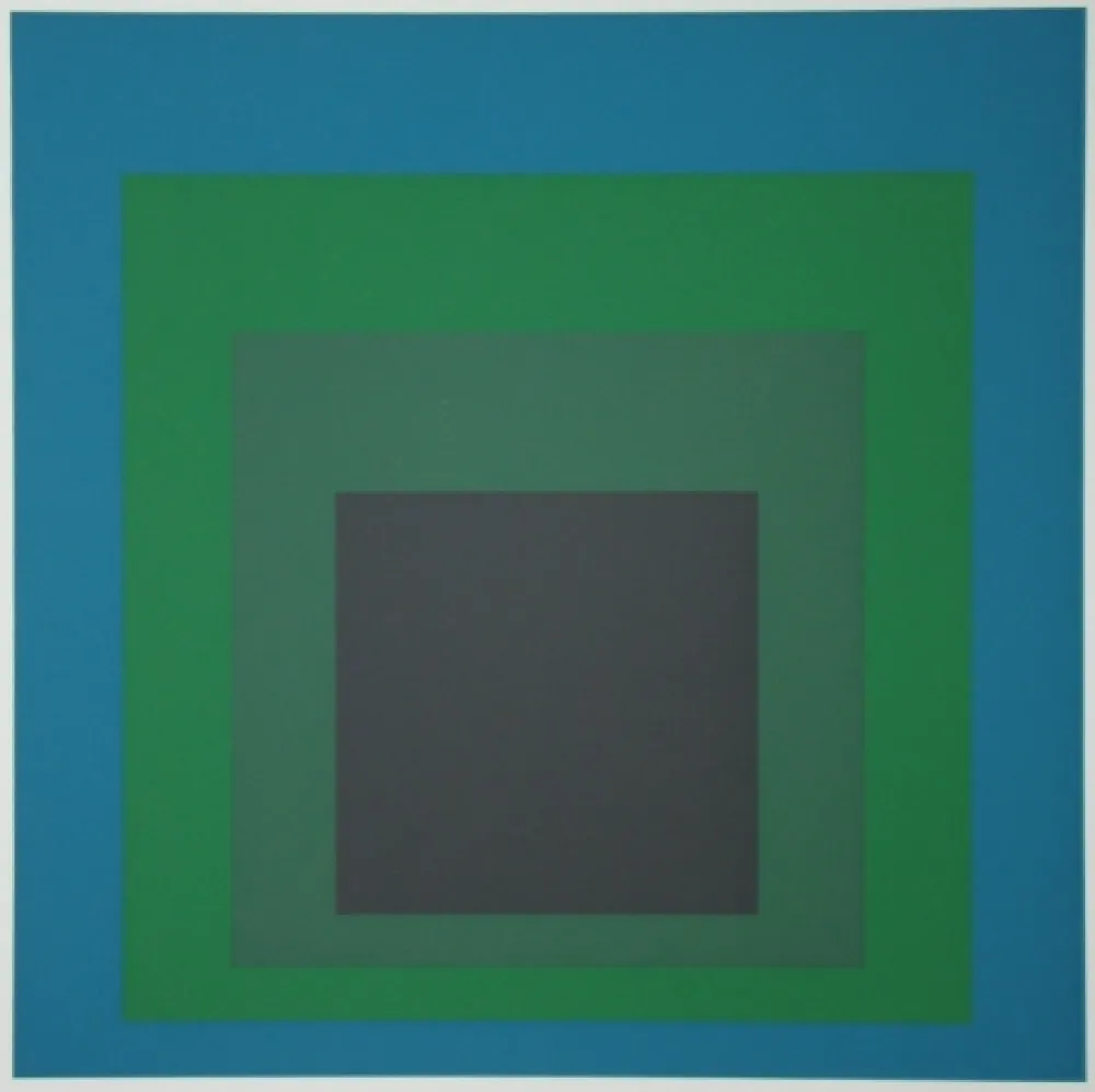 Zeefdruk Albers - Homage to the Square