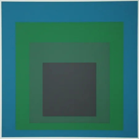 Zeefdruk Albers - Homage to the Square