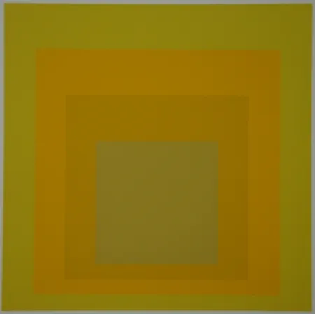 Zeefdruk Albers - Homage to the Square