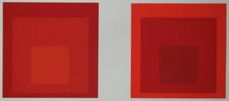 Zeefdruk Albers - Homage to the Square
