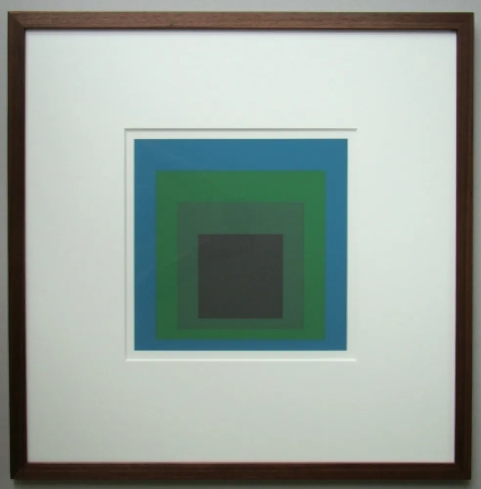 Zeefdruk Albers - Homage to the Square
