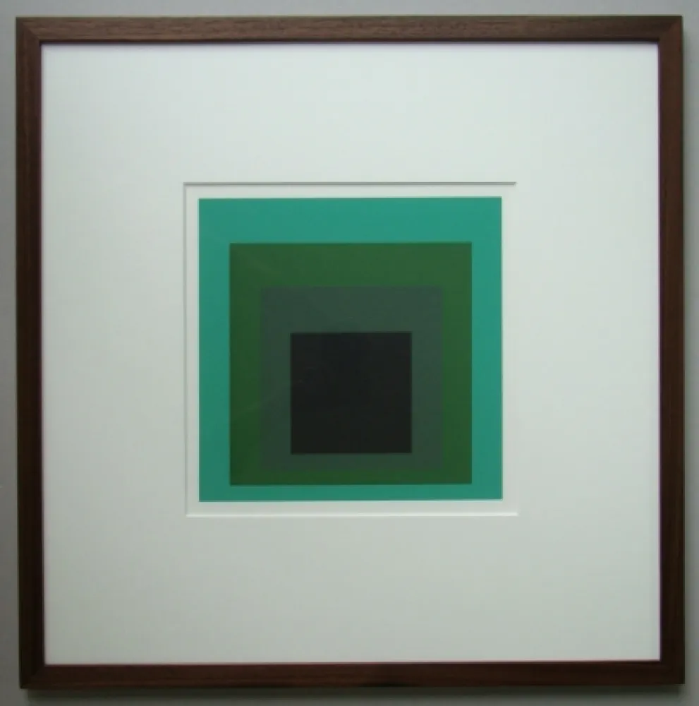 Zeefdruk Albers - Homage to the Square