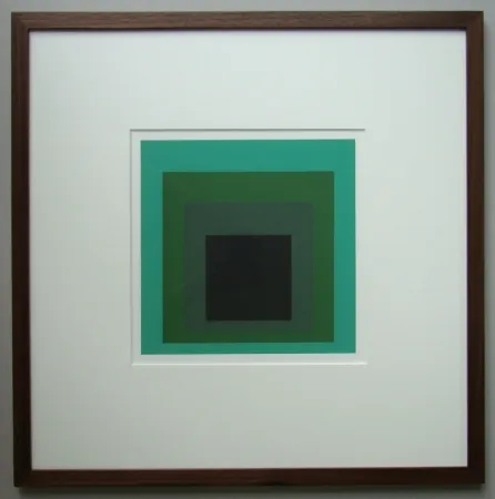 Zeefdruk Albers - Homage to the Square