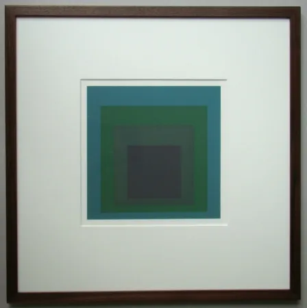Zeefdruk Albers - Homage to the Square