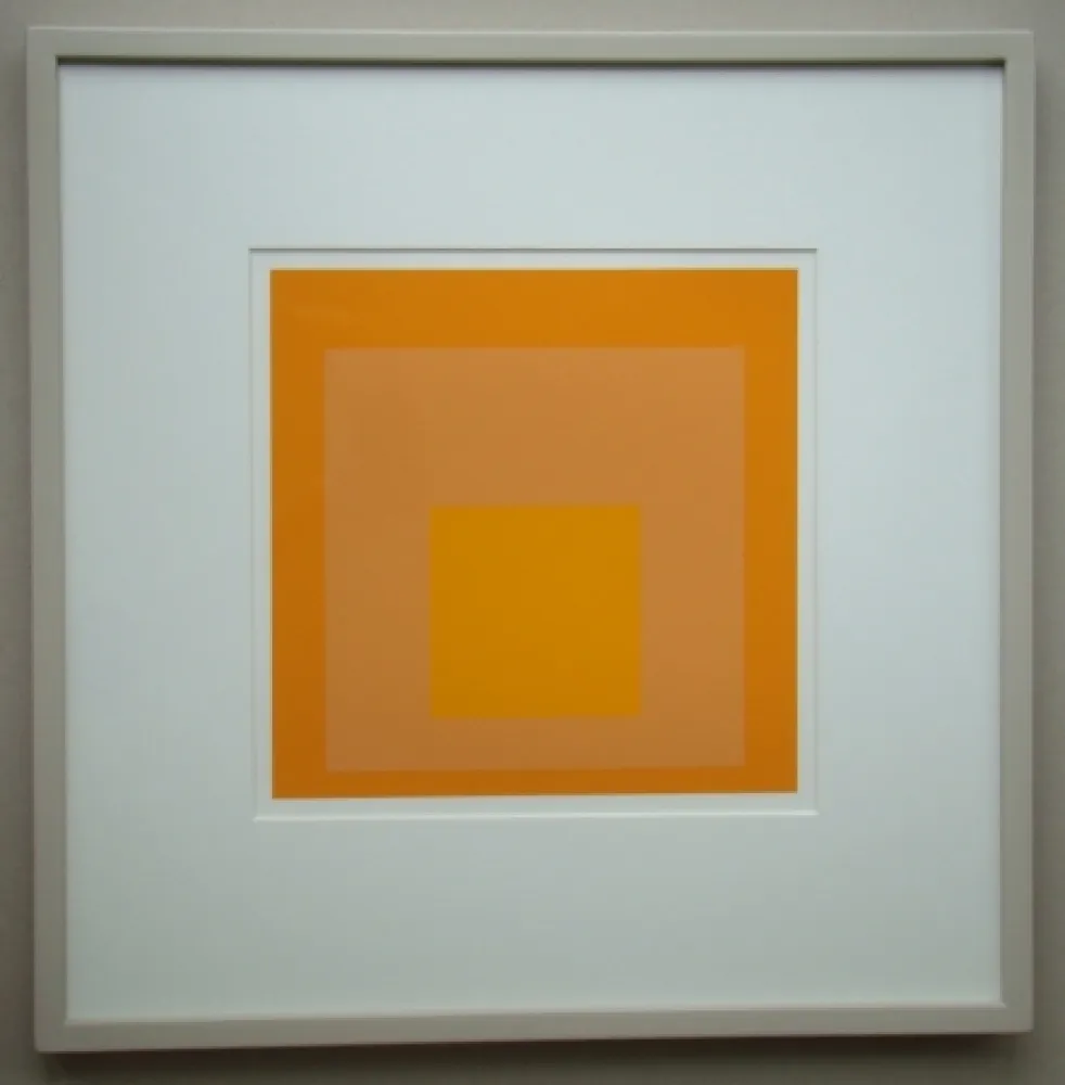 Zeefdruk Albers - Homage to the Square