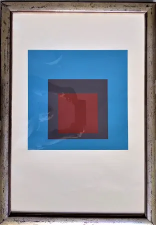 Zeefdruk Albers - Homage to the square