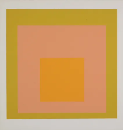 Zeefdruk Albers - Homage to the Square (D), 1971