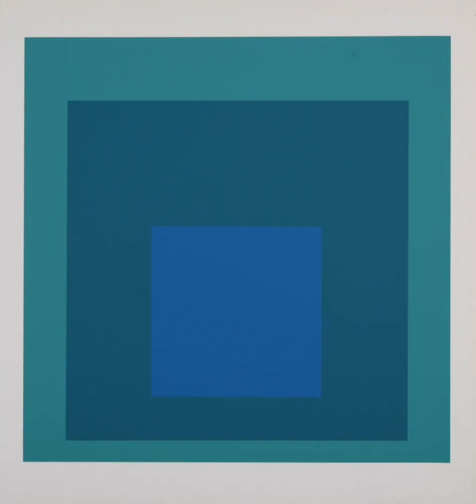 Zeefdruk Albers - Homage To the Square (E), 1971