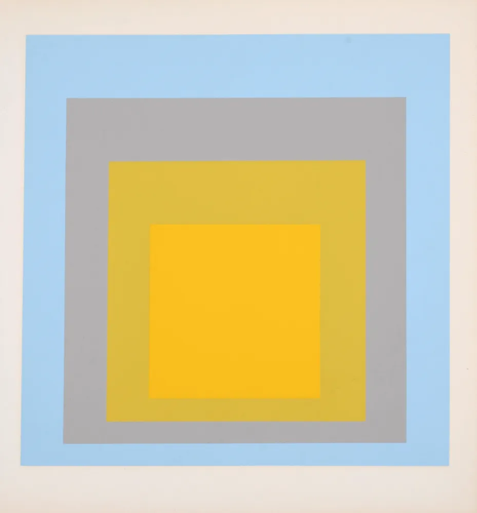 Zeefdruk Albers - Homage To the Square (F), 1971