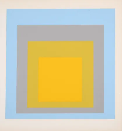 Zeefdruk Albers - Homage To the Square (F), 1971