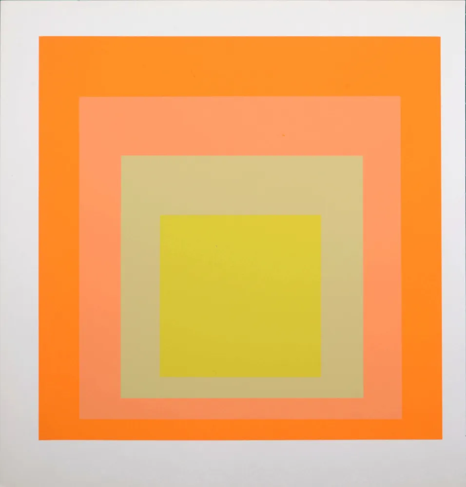Zeefdruk Albers - Homage To the Square (G), 1971