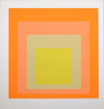 Zeefdruk Albers - Homage To the Square (G), 1971