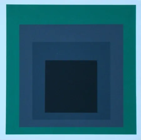 Zeefdruk Albers - Homage to the Square - Grisaille and Patina, 1965