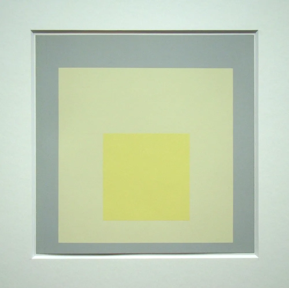 Zeefdruk Albers - Homage to the Square - Morning Sight